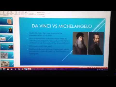 Powerpoint Presentation On Leonardo Da Vinci Youtube