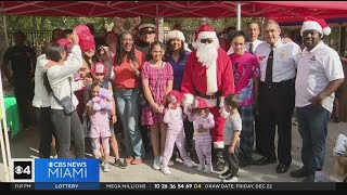Miramar Fire and Rescue spread holiday cheer with Santa and toy drive