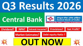 Central Bank Q3 Results 2026 Central Bank Results Today Central Bank Share News Cbi Share