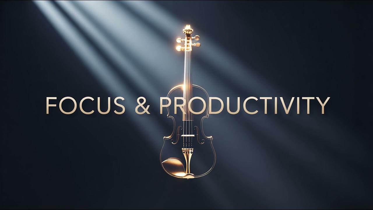 Cinematic Violin Instrumental Music for Focus & Productivity | Luxury Soundscape