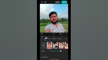 Face glow smooth video editing in Capcut