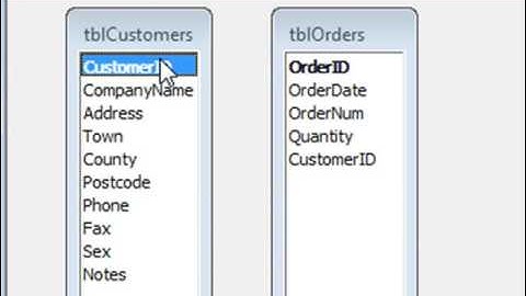 How To Create Access Database Relationships