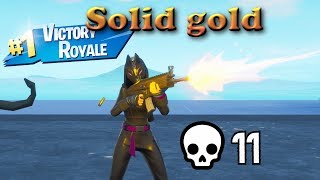 Solid Gold Dub | Fortnite Solo Dub |