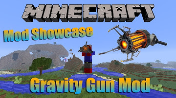 Minecraft Mod Showcase: Gravity Gun Mod!
