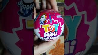 Toy mini brands...I'm opening my 1st ball ever. #toyminibrands #adultdollcollector #toys