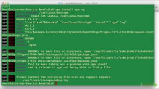 Learning Full Stack React : Updating Your NPM Version | packtpub.com