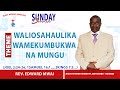 WALIOSAHAULIKA WANAKUMBUKWA NA MUNGU - ( JOEL 2:24-26, 1 SAMUEL 16:1.., 2 KINGS 7:3... )