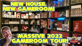 Building a new Gameroom in 2022! (Gameroom tour!!)