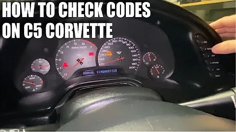 How To Check Codes On C5 Corvette
