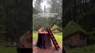 Wood Fire Hot Tub Or Stump Tub?