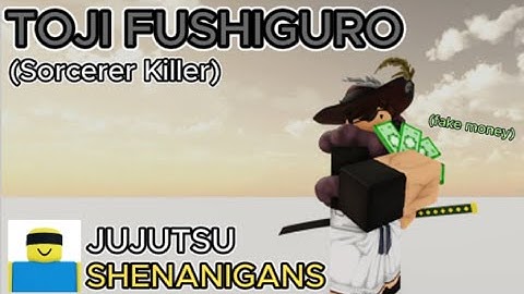 TOJI FUSHIGURO MOVESET // JJS SKILL BUILDER