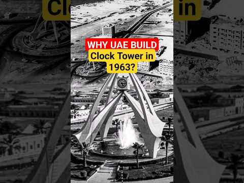 🕰 Why UAE BUILD Deira CLOCK TOWER in 1963? | The history behind building Deira Clocktower ⛽️ #shorts