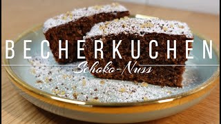 EASY CHOCOLATE CAKE | EINFACHER BECHERKUCHEN | TORTA SEMPLICE AL CIOCCOLATO [QUICK AND FLUFFY]