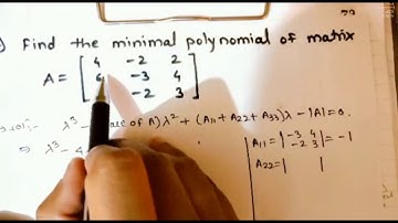 Linear Algebra : Minimal Polynomial Part-I