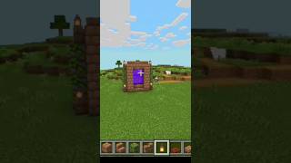 Minecraft portal design 😊| #shorts