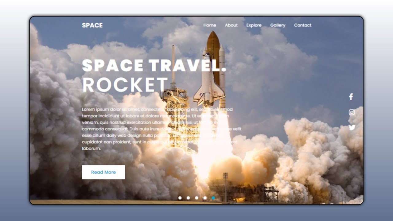 How to Creating a Responsive Background Image Slider JavaScript | Pro ...