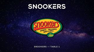 SNOOKERS - Aug 3 - TABLE 1 | EvoSports