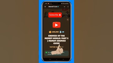 Memefi video code| Enemies of the memefi world part 3| 1 Sep memefi secret video codes