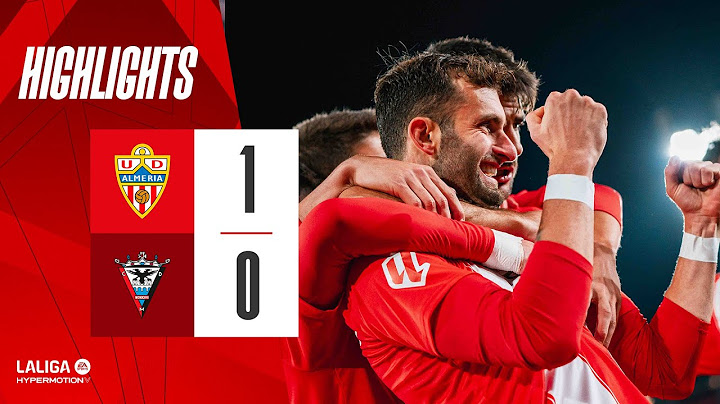 🎥 Resumen | UD Almería 1-0 CD Mirandés