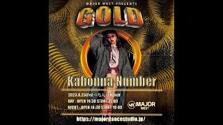 Kahonna Number | 2023.8/25 | @majordancestudio