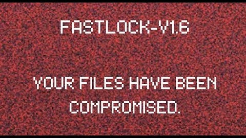 FastLock ransomware (.FAST virus) - how to remove?