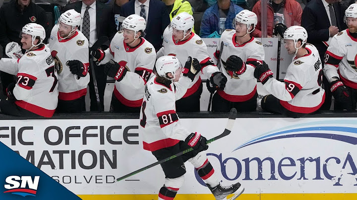 Senators' Adam Gaudette Ties It Late In The Third Against The Maple Leafs