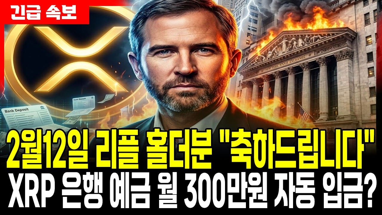 [리플 전망]2월12일 리플 홀더분 