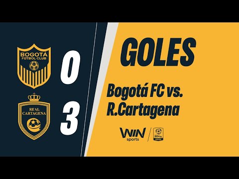 Bogotá FC vs. Real Cartagena (goles) | Torneo BetPlay Dimayor 2025-2 | Fecha 2