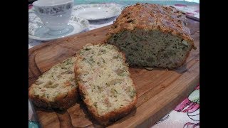 CHEESE AND OLIVE BREAD 