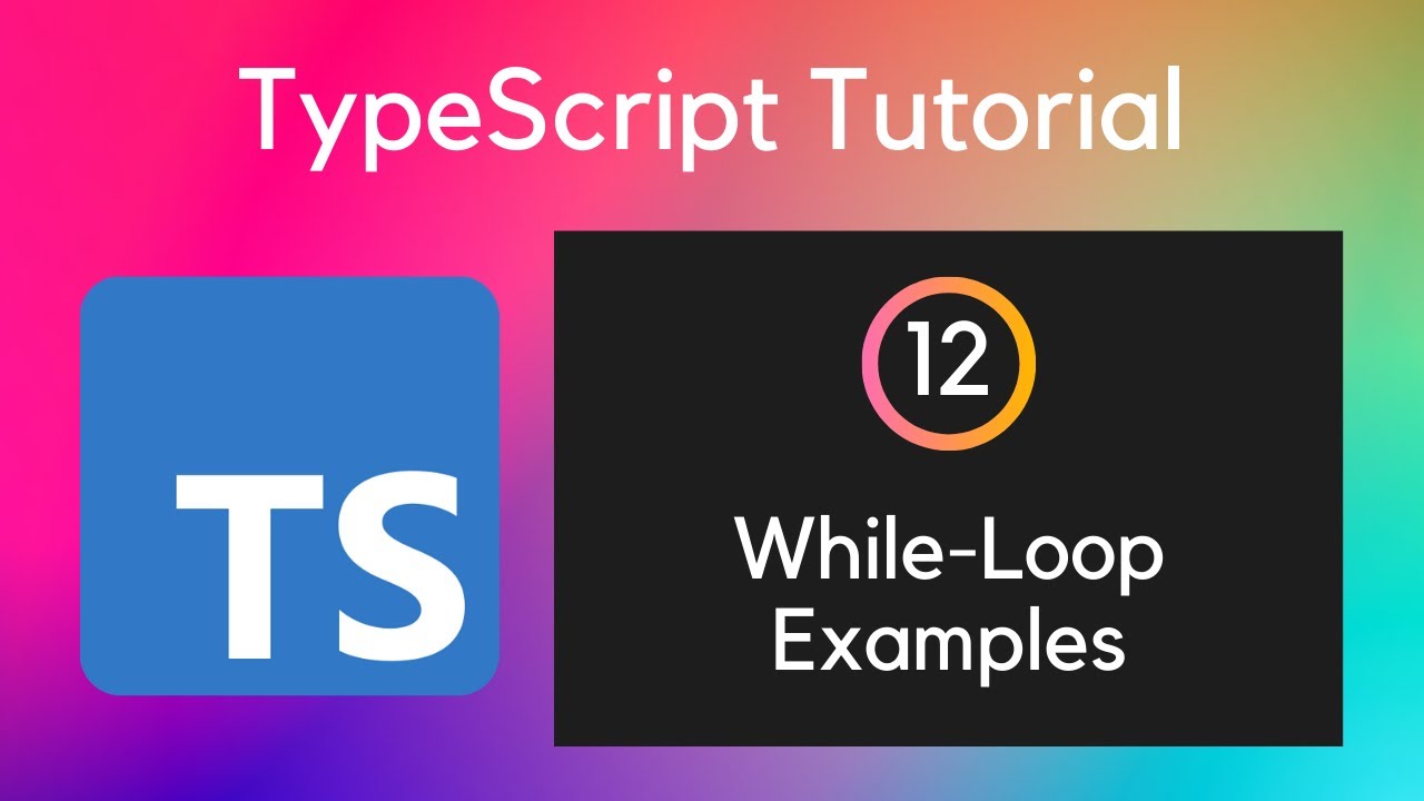 typescript assignment in while loop