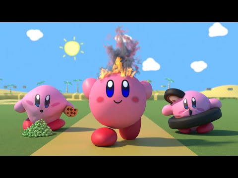 Kirby! Dumb Ways to Die 😋, Not for kids 😎