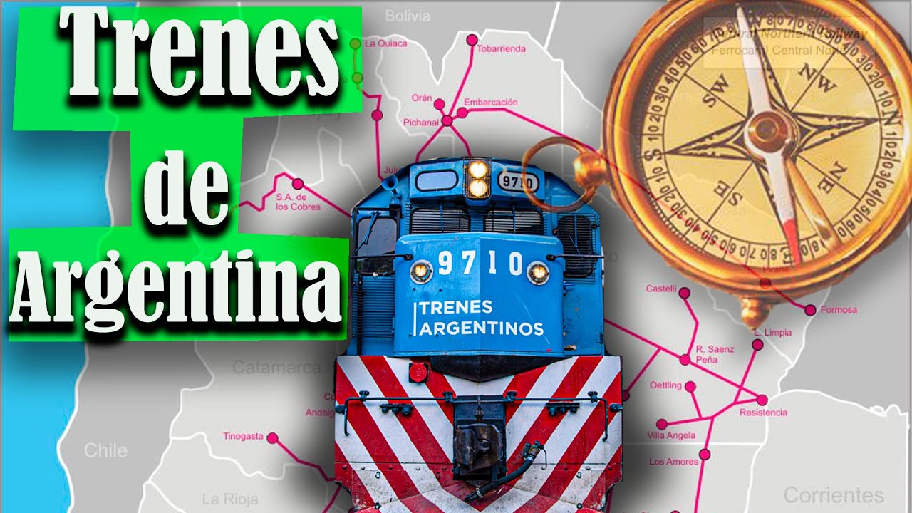 Trenes Argentinos Circulando por lugares únicos de ARGENTINA!!