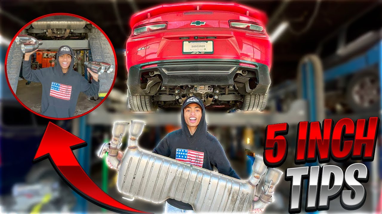 MY ZL1 MUFFLER DELETE IS CRAZY! *INSANE POPS* YouTube