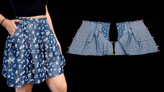 Cut and sew shorts easily