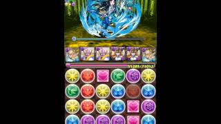 【パズドラ】聖獣からの贈り物【カリン編】ほぼ無課金編成ノーコン／天ルシ×天ルシ