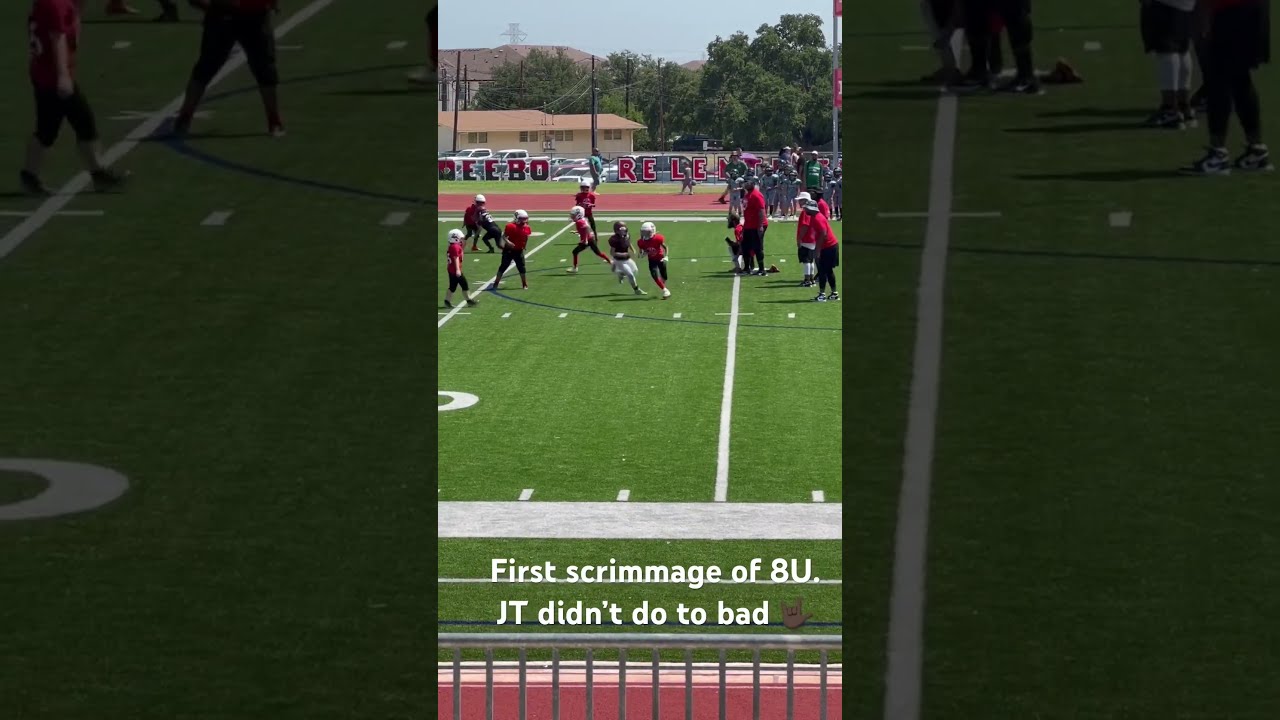 First Season Of Tackle Football Start Off Like This 8U Youthfootball