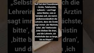Die witzigste Erklärung, wen man heiraten sollte!