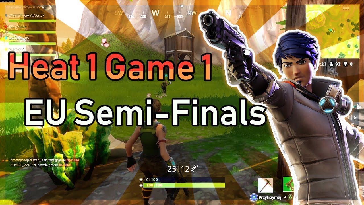 Fortnite Winter Royale | EU Semi-Finals | Heat 1 Game 1