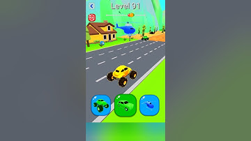 Shape-Shifting 🚗🚁🛥️ | New Hyper Casual Game 🔥| #shorts #short #shapeshifting  #gameplay #shortsfeed