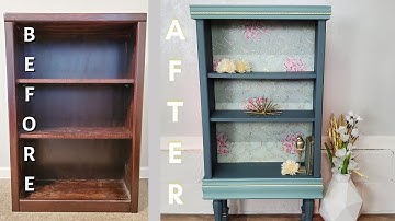 Old Bookshelf Makeover | Total Transformation!