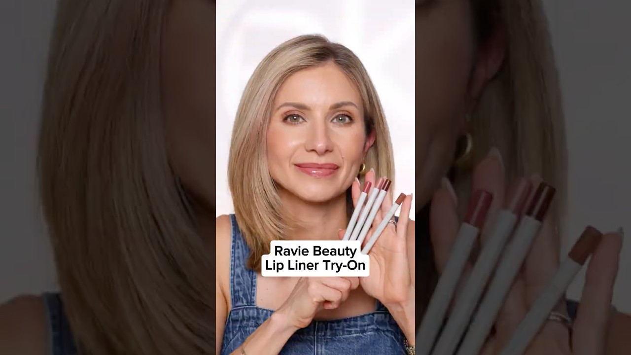 NEW Ravie Beauty Lip Liner Try On - All 4 Shades! 💄