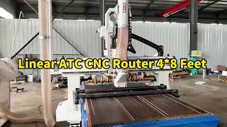 Linear ATC CNC Router 4*8 Feet