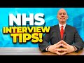 NHS INTERVIEW TIPS! (5 Tips for PASSING an NHS interview, including Interview Questions & Answers!)