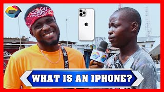 What is an iPhone? | Street Quiz | Funny Videos | Funny African Videos | African Comedy |
