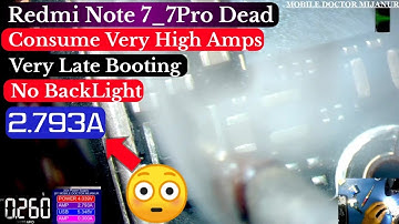 Redmi note 7_7pro Dead  | LCD Light | Late Booting Solutions By MOBILE DOCTOR MIJANUR