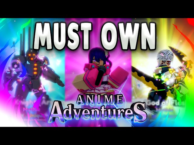 Selling 4 Unique Meta Unit Anime Adventures : r/AnimeAdventuresRBLX