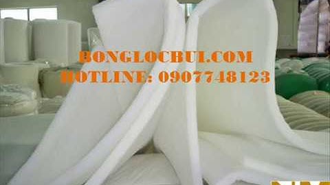 BÁN BÔNG LỌC NƯỚC HỒ CÁ TP. HCM, HÀ NỘI CỰC RẺ