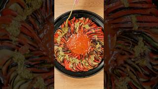 Layered Ratatouille Masterpiece! #shorts