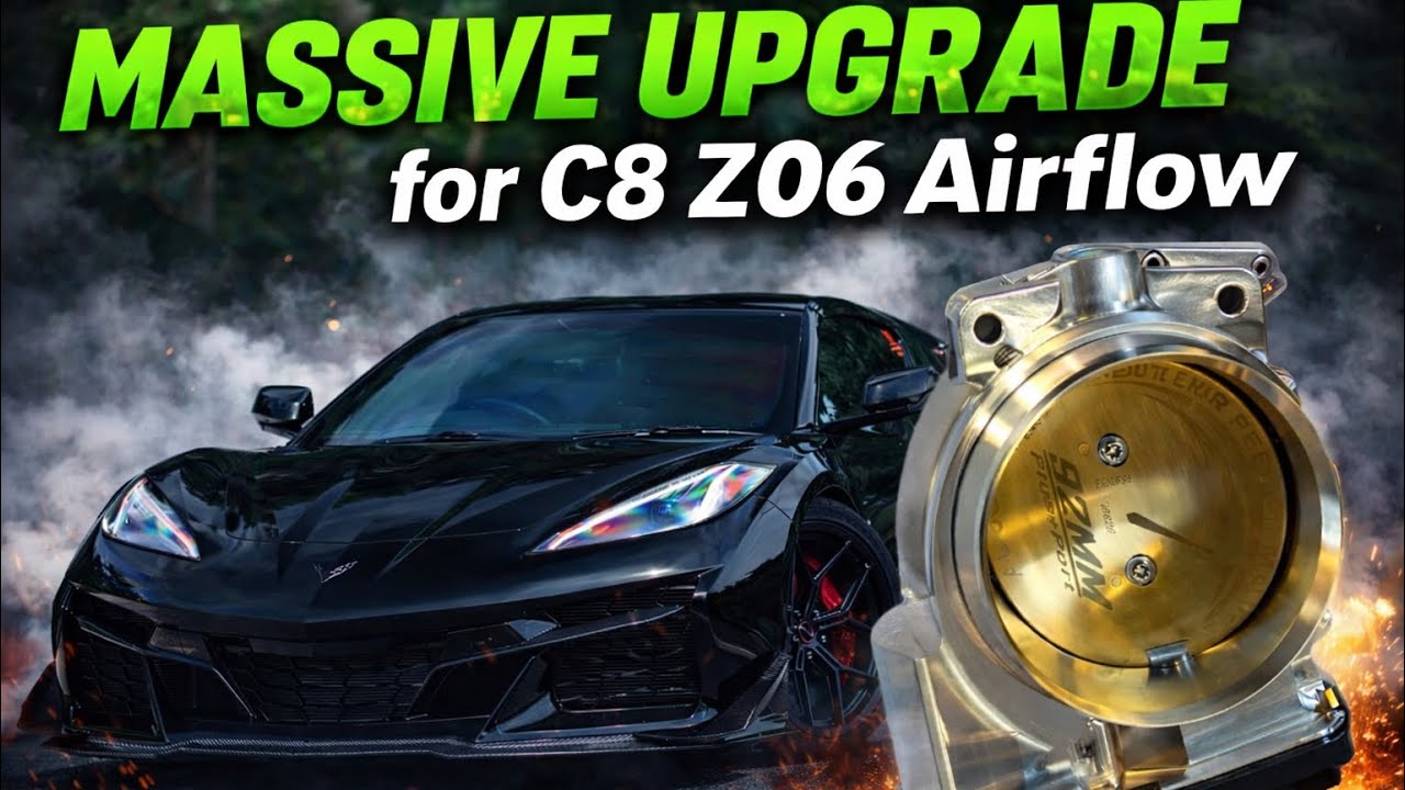 MASSIVE UPGRADE! C8 Z06 Corvette and Soler Performance 92 mm