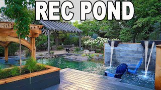 THE REC POND is DONE! | AquaGardens Recreation Pond